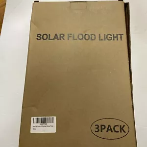 Solar flood light 3 Pack - Picture 1 of 2