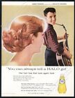 1958 Jimmie Rodgers photo Halo Shampoo vintage print ad