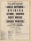 Osisbisa Stone The Crows Roxy Music Edgar Winter show ad Time Out cutting 1972