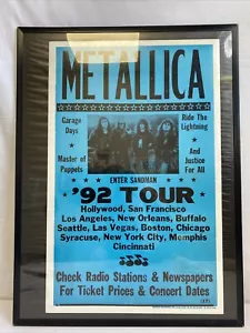 Tribune Showprint Inc. Metallica '92 Tour - Foto 1 di 7