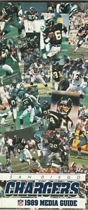 1989 San Diego Chargers NFL Football Media Guide - Bild 1 von 1