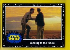 Topps Star Wars Journey to the Force Awakens 20 Looking to the Future Black 