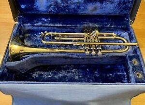 1969 Vincent Bach Stradivarius 37 Bb Trumpet ML Bore “Corporation” Bell Vintage