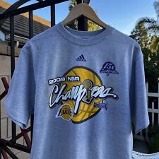 Adidas 2009 Los Angeles LA Lakers NBA CHAMPIONS Shirt M Vintage Kobe Bryant