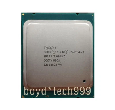Intel Xeon E5-2650 V2 2.60GHz SR1A8 Socket 2011 8-Core 20MB 95 W CPU Processor - Image 1 of 2