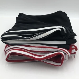 Adidas AeroReady & Climacool Hose Herren klein rot & schwarz dünner Knöchelreißverschluss *LESEN* - Bild 1 von 21