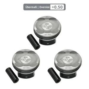 3x Kolben +0,50mm für Citroen Peugeot 1.0 VTi 130037004321 1623500080 - Bild 1 von 4