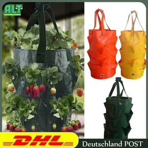 Grow bag 3 Gallon Pflanzentasche Garten Erdbeeren Tasche Universal Hängen - Bild 1 von 14
