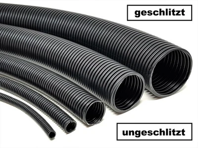 Wellrohr Wellschlauch Kabel Schutz Rohr Isolierrohr Marderschutz Rohr Meterware  - Bild 1 von 2