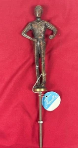 Mauthe Germania bronzo statuetta trofeo premio sport marcia podistica vintage - Picture 1 of 7