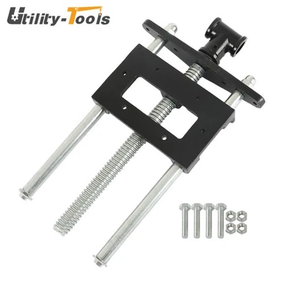 Tornillo de banco de madera de 9 pulgadas para carpintería Banco de trabajo de madera Herramienta de vicio Hierro fundido Foto 1 de 4