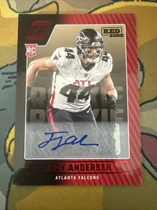 TROY ANDERSON RC AUTO - 2022 Zenith No Huddle - 164 - ATLANTA FALCONS - Picture 1 of 2