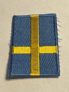 Swedish Flag Sweden Embroidered Badge, Patch - Picture 1 of 2