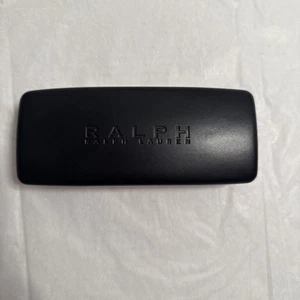 Ralph Lauren Glasses Case Eyewear Hard Black Clamshell Sunglasses Case - Picture 1 of 6