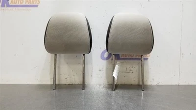 19 2019 FORD FUSION SE FRONT SEAT HEADRESET SET PAIR GRAY BLACK CLOTH VINYL - Image 1 of 4