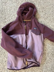 Patagonia Girls Jacket 12 Size Large Fleece - Picture 1 of 7