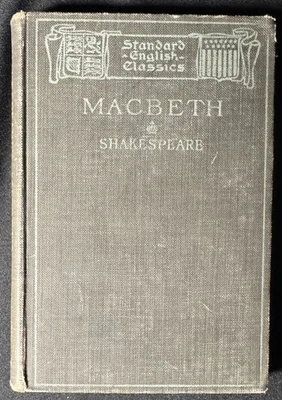 Shakespeare's Tragedy of MacBeth 1880 HC Henry N Hudson - Standard English Class Foto 1 de 4