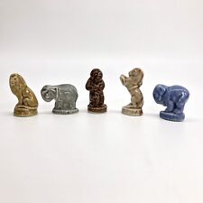 Wade Whimsies Tom Smith And Co Circus Animals Monkey, Lion, Elephants, Horse