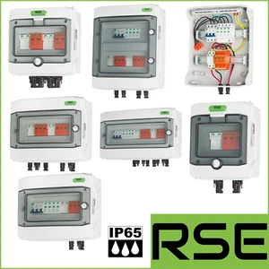 RSE SOLAR ANSCHLUSSKASTEN PHOTOVOLTAIK AC DC 1-2-STRINGS ÜBERSPANNUNGSSCHUTZ - Imagen 1 de 21