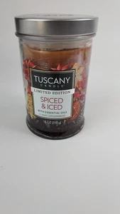 Tuscany Candle -Spiced and Iced-Scented Candle with Essential Oils, 18 oz. Jar - Picture 1 of 4