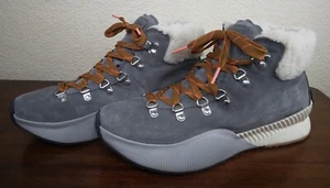 SOREL Women's Out N About III Conquest Boots Gray Waterproof Size 10.5 - Picture 1 of 13