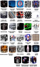 Lampshades Ideal To Match Mods & Rockers, Rock n Roll Quadrophenia Wall Stickers