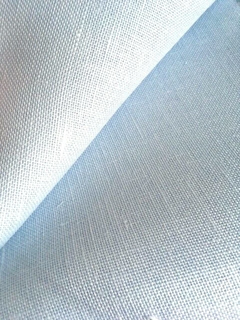 Tela de tejido uniforme Zweistik de lino azul pálido Cashel 28 unidades Foto 1 de 1