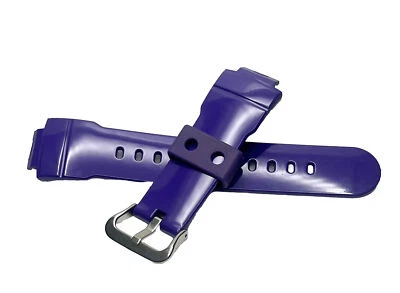 Banda de repuesto genuina Casio para G SHOCK G300SC G300SC-6 púrpura brillante Foto 1 de 4