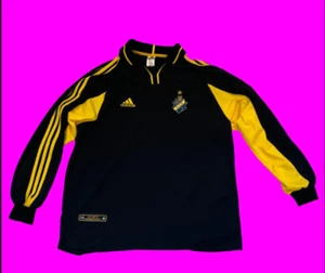 AIK Stockholm Shirt - Home - Black - Large Men's - Excellent - 2001/02 - Picture 1 of 2