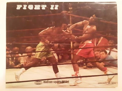 Muhammad Ali vs Joe Frazier II Boxing Program from January 28th., 1974 - Image 1 of 3