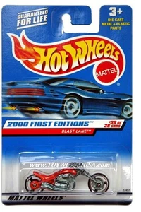2000 Hot Wheels #96 First Edition Blast Lane 0910 crd - Picture 1 of 1