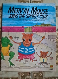 Mervyn Mouse Joins the Sports Club by Sylvia Creche children's pb picture book - Imagen 1 de 2