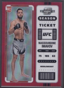 2023 Chronicles UFC Contenders Optic Season Ticket #361 Nassourdine Imavov /199
