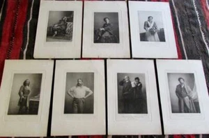 COLECCIÓN DE IMPRESIONES FOTOGRÁFICAS VICTORIANAS de ACTORES Y ACTRICES C. 1896 - Imagen 1 de 1