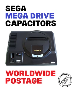 Condensatori Sega Mega Drive Model 1 / kit completo 39 x tappi / kit riparazione - Foto 1 di 5