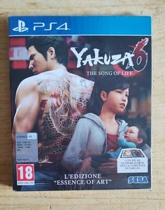 Yakuza 6 The Song of Life PS4 cover ITA (edizione Essence of Art) NUOVO - Foto 1 di 2
