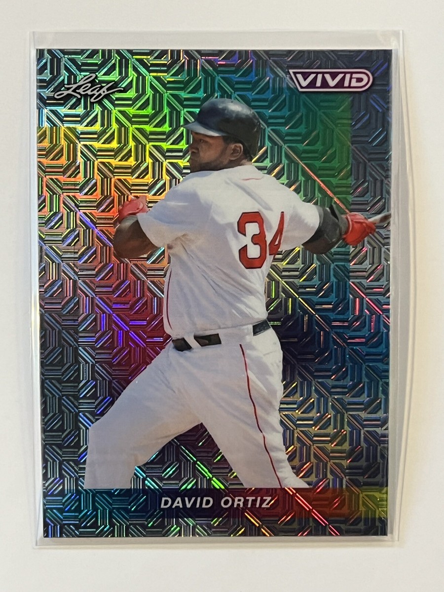在庫あり】 2023 Leaf History Book David Ortizサインカード