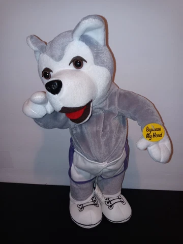 University of Washington Gemmy Huskies Mascot Animated Plush 16" Cover