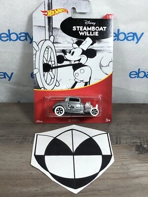Disney Hot Wheels Mickey Mouse '32 Ford Die Cast Car #1/8 - Image 1 of 4