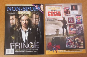 Non Sport Magazine + Price Guide - FRINGE Joshua Jackson Anna Torv - Picture 1 of 4