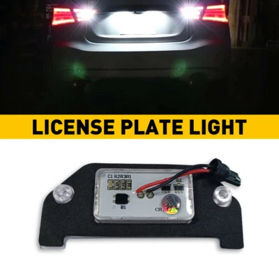 LED License Plate Lamps Lights For 2006-2014 Dodge Challenger Charger Avenger - Image 1 of 4