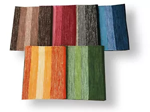 Tappeto Stuoia Cucina Multiuso 100% Cotone Indiano Sfumato 6 Misure 6 Colori CH - Foto 1 di 7