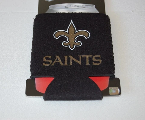 NEW ORLEANS SAINTS NFL FOOTBALL SPORTS CAN COOLER HOLDER Cover