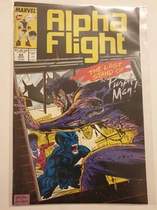 Alpha Flight #62 Marvel Comics Sept 1988 NM Bagged condition Jim Lee Cover Art - Picture 1 of 4