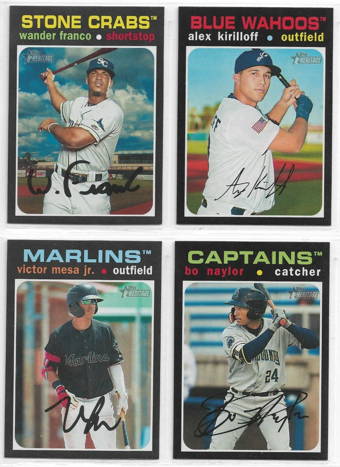 2020 Topps Heritage Minor League Base & SP #1-220 Complete Your Set You Pick! - Image 1 of 1