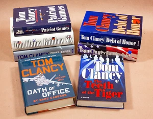 Konvolut 7 Tom Clancy Romane Hardcover Bücher - DJ, 1. Auflage - Bild 1 von 1