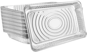 Durable & Disposable Full Size Deep Aluminum Foil Roasting & Steam Deep Pans - Picture 1 of 4
