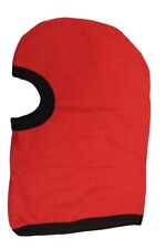 2- Extreme Cold Weather Polypropylene Balaclavas Red Made In USA Tullahoma Ind.