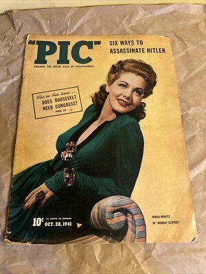 Pic Magazine October 28 1941 Maria Montez In “Bombay Clipper” - Image 1 of 4