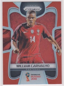 2018 Prizm World Cup Soccer William Carvalho Orange Refractor Card # 25/65 - Bild 1 von 2
